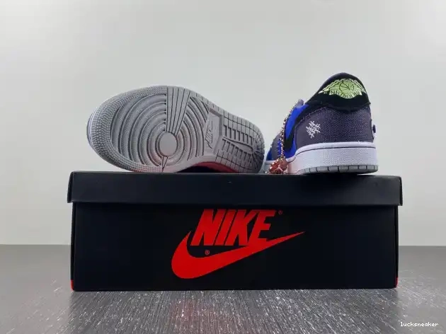 Reps LUCY 1 Jordan Low OG Williamson Zion Retro Voodoo DZ7292-420 0325